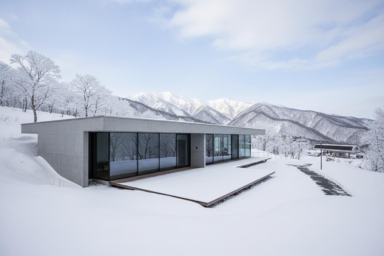 Kiroro Mountain Modern — Freehold Contemporary Home in Kiroro Resort