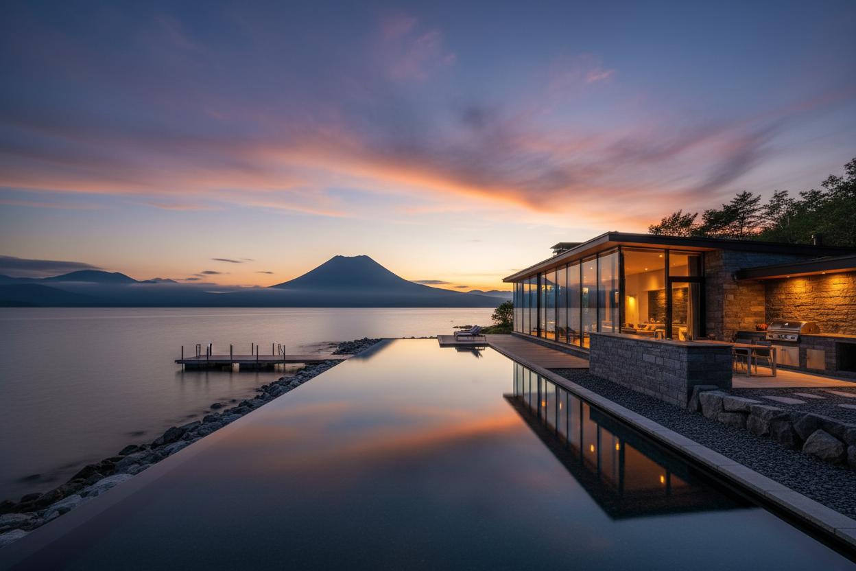 Lake Toya Waterfront — Freehold Villa in Lake Toya, Abuta